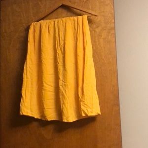 Yellow skirt